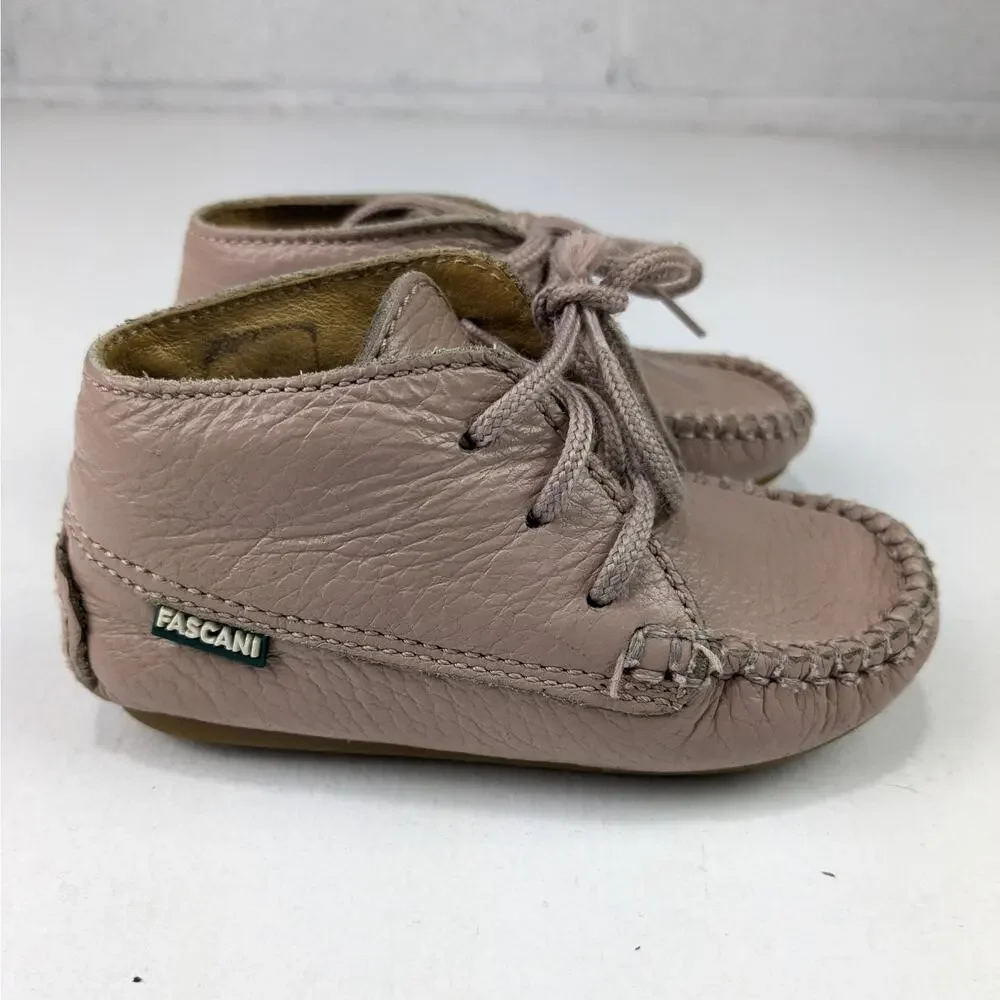 Fascani Infant/Toddler 22 EU 6 US Leather Bootie - Rose/Nude